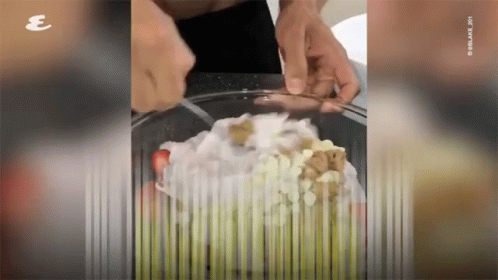 Never Gets Hungry Mixing GIF - Never Gets Hungry Mixing Food GIFs