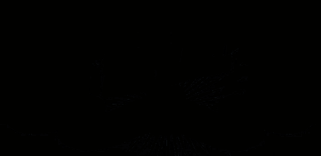 a logo for sekolah kopi with a lightning bolt in the middle