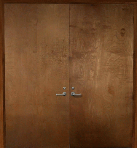 Wood Double Door GIF - Wood Double Door GIFs