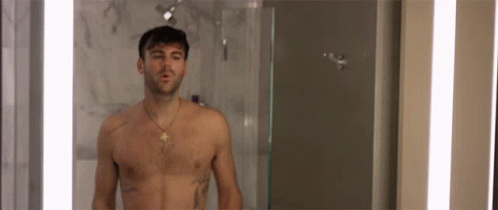 Getting Ready Looking In Mirror GIF - Getting Ready Looking In Mirror Confident GIFs