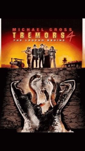 Tremors Poster GIF - Tremors Poster The Legend Begins GIFs