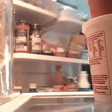 When There'S Food In The Fridge GIF