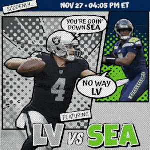 an advertisement for lv vs sea featuring two players