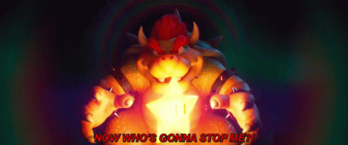 Mario Movie Bowser GIF - Mario Movie Bowser Now Whos Gonna Stop Me GIFs