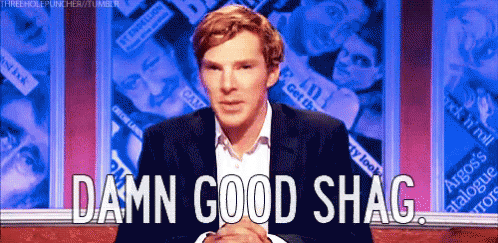 Damn Good Shag GIF - Benedict Cumberbatch GIFs