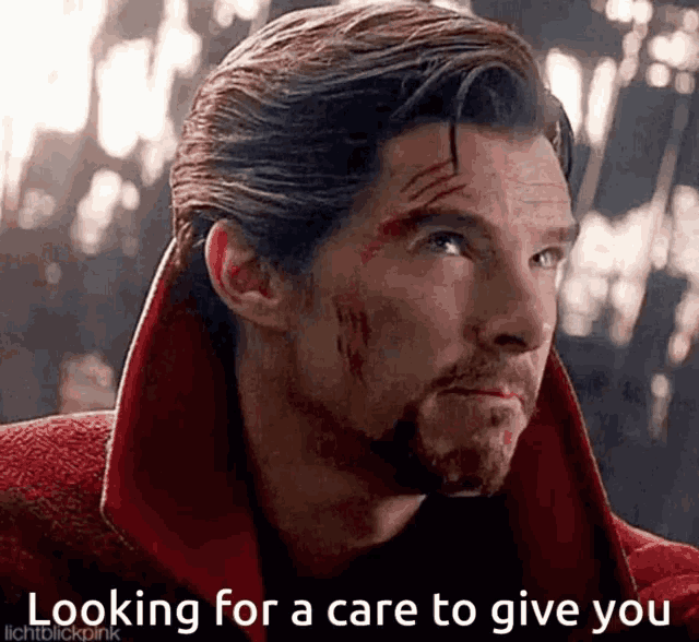 Dr Strange Looking For Care GIF - Dr Strange Looking For Care To Give GIFs