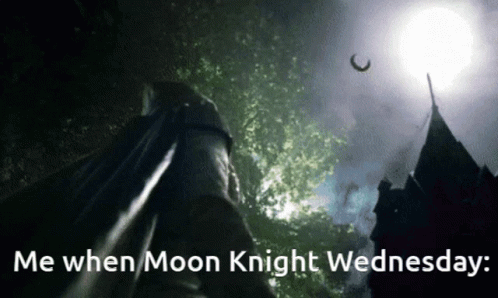 Moon Knight Wednesday GIF - Moon Knight Wednesday GIFs