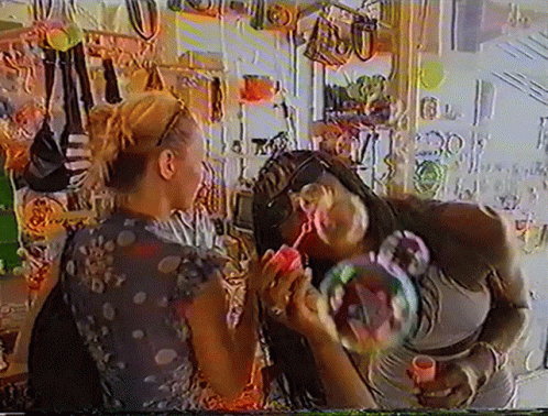 Blowing Bubbles Naomi Campbell GIF - Blowing Bubbles Naomi Campbell Being Naomi GIFs