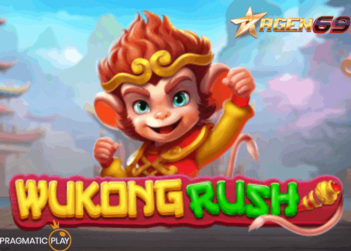 a game called wukng rush has a monkey on the screen