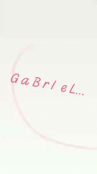 Name Gabriel GIF - Name Gabriel Heart GIFs