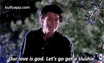 Our Love Is God. Let'S Go Get A Slushie..Gif GIF
