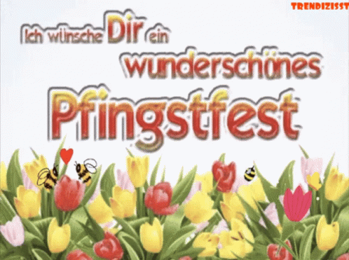 Pfingsten Pentecost GIF - Pfingsten Pentecost Flowers GIFs