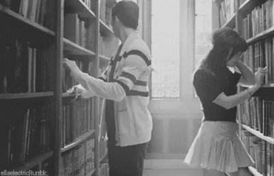 Kiss Library GIF - Kiss Library Romance GIFs