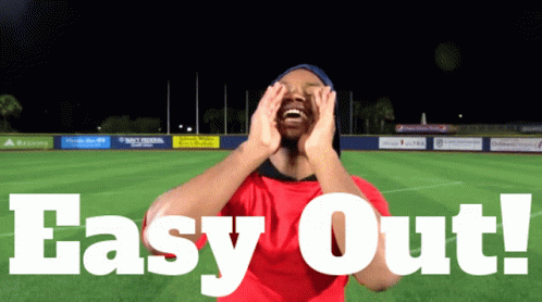 Sml Easy Out GIF - Sml Easy Out Baseball GIFs