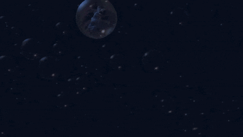 a woman in a blue dress is floating in a clear bubble