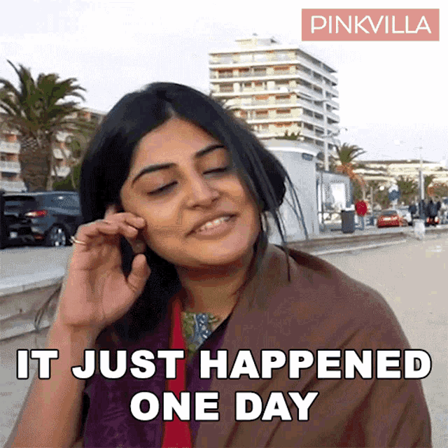 It Just Happened One Day Manjima Mohan GIF