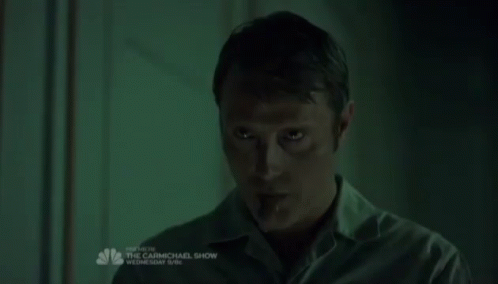 Hannibal Eats Dr Chilton'S Lip GIF - Hannibal Cannibal Food GIFs
