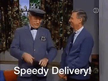 Speedy Delivery GIF - Speedy Delivery Mr GIFs