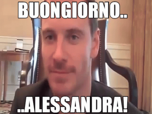 Buongiorno Alessandra GIF - Buongiorno Alessandra GIFs
