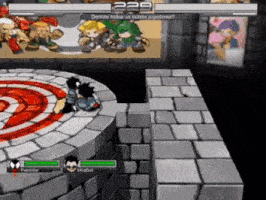 a video game is being played and the number 229 is on the screen