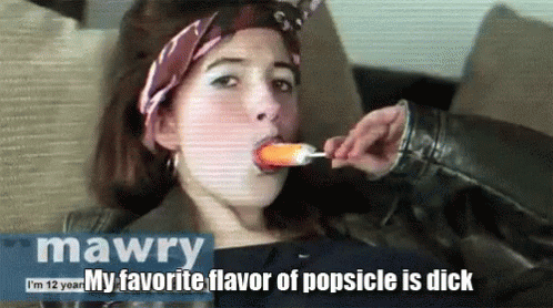 Dick Popsicle GIF - Dick Popsicle Favorite Flavor GIFs