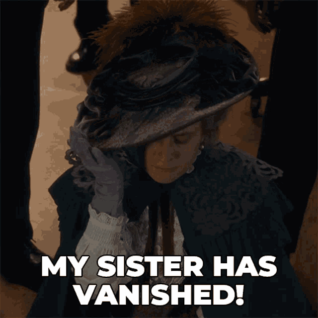 My Sister Has Vanished Amelia Ernst GIF - My Sister Has Vanished Amelia Ernst Murdoch Mysteries GIFs