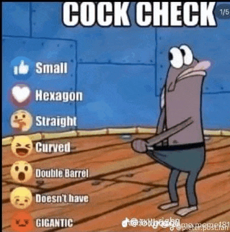 a cartoon character is standing on a wooden floor and holding his penis in his hand .