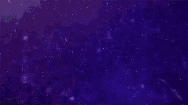 a woman in a white shirt is smiling with a purple background