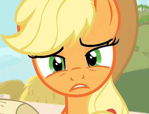 a close up of a cartoon pony with an angry face