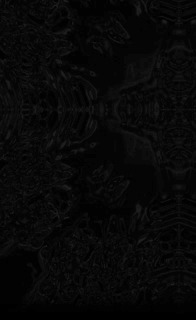 a black background with a pattern that looks like a painting