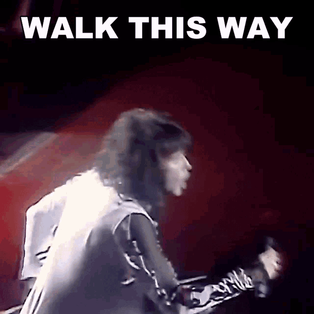 Walk This Way Steven Tyler GIF