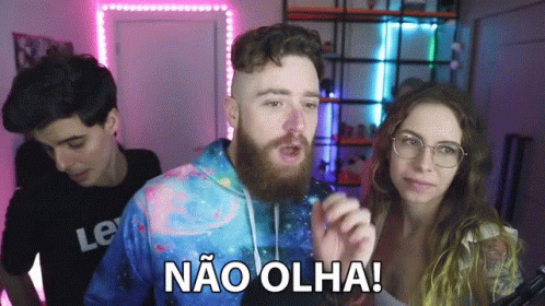 Nao Olha Dont Look GIF - Nao Olha Dont Look No Cheating GIFs