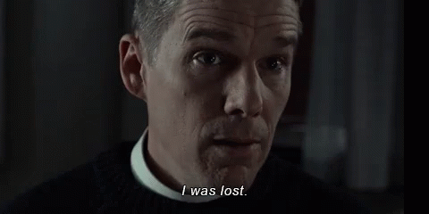 First Reformed I Was Lost GIF - First Reformed I Was Lost Ethan Hawke GIFs