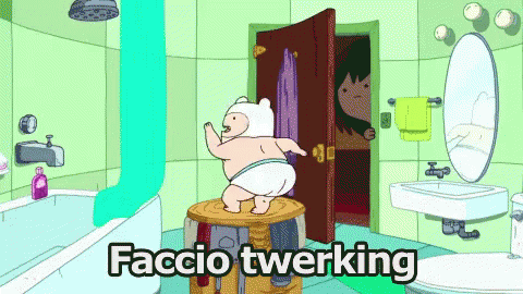 Twerking Muovi Il Culo Ballo Adventure Time GIF - Twerking Move Your Butt Dance GIFs