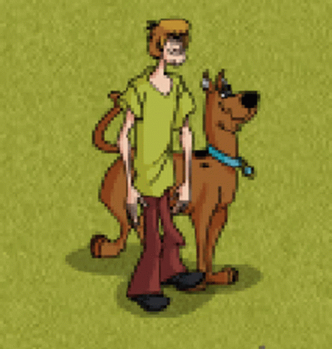 Scooby Doo Shaggy Rogers GIF - Scooby Doo Shaggy Rogers Bouncing GIFs