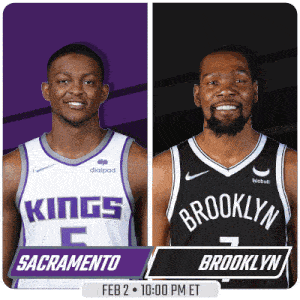 Sacramento Kings Vs. Brooklyn Nets Pre Game GIF - Nba Basketball Nba 2021 GIFs