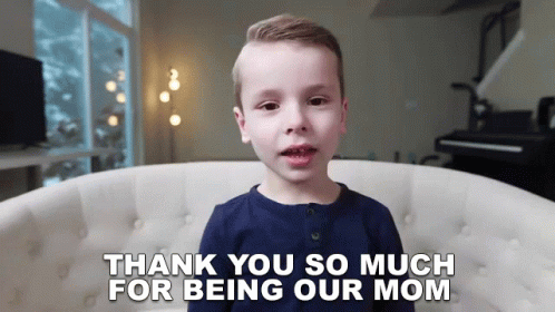 Thank You So Much For Being Our Mom Carson Crosby GIF - Thank You So Much For Being Our Mom Carson Crosby Claire And The Crosbys GIFs