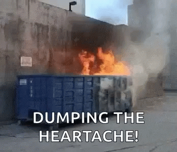 Dumpster Fire Over It GIF - Dumpster Fire Over It Im Done GIFs
