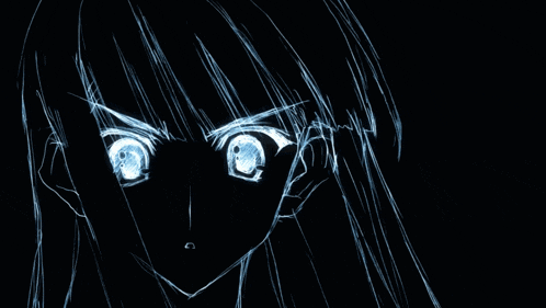 a drawing of a girl with the name azusa toumei on the bottom right
