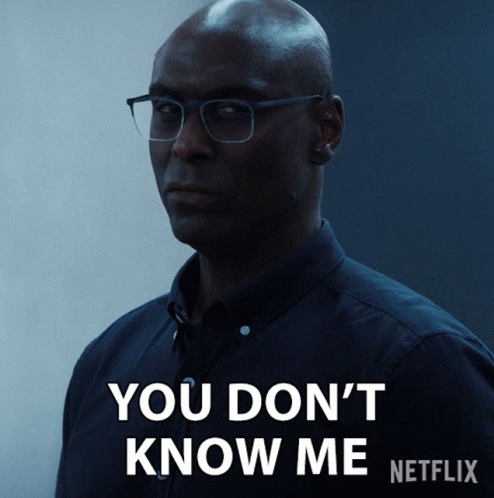 You Dont Know Me Albert Wesker GIF - You Dont Know Me Albert Wesker Lance Reddick GIFs