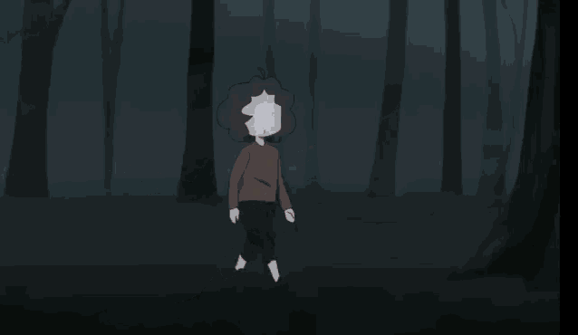 a cartoon character in a pink shirt and black shorts is standing with his hands on his hips