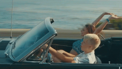 Riding A Car Carson Lueders GIF - Riding A Car Carson Lueders Have You Always GIFs