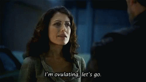 Ovulating Lets Go GIF - Ovulating Lets Go Lisa Edelstein GIFs