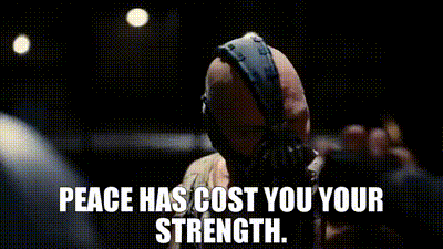 Peace Has Cost You Your Strength Victory Has Defeated You GIF - Peace Has Cost You Your Strength Victory Has Defeated You Peace Has Cost You Your Strength Victory Has Defeated You GIFs