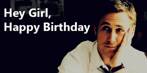 Ryan Gosling Happy Birthday GIF - Ryan Gosling Happy Birthday GIFs