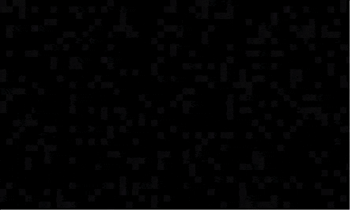 a colorful grid of squares with a green border