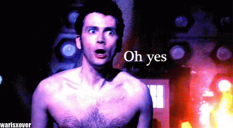 Oh Yes! - Doctor Who GIF - Doctor Who Dr Who David Tennant GIFs