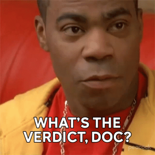 Whats The Verdict Doc Tracy Jordan GIF - Whats The Verdict Doc Tracy Jordan 30rock GIFs