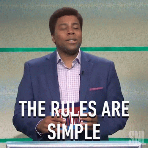 The Rules Are Simple Saturday Night Live GIF - The Rules Are Simple Saturday Night Live Not That Hard GIFs