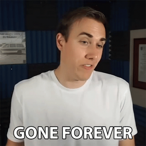 Gone Forever Patrick Smith GIF - Gone Forever Patrick Smith Thesmithplays GIFs